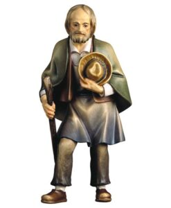 780081 Alter Bauer mit Stock