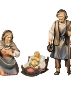 780000S Heilige Familie mit Schaukelwiege - 4 Teile