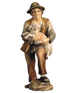 780026 Hirte mit Lamm