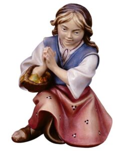 780061 Mädchen betend kniend