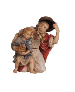 797016 Hirt kniend mit Bub