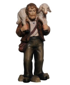 797019 Hirt mit Schaf auf Schulter