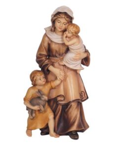 797027 Hirtin mit Kinder