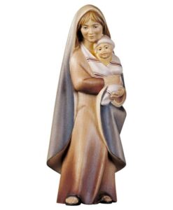 900035 Hirtin mit Neugeborenen