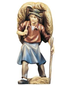 780028 Bauer mit Heu